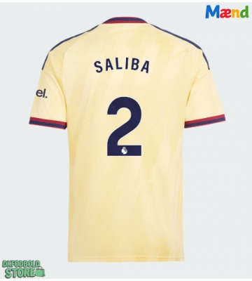 Arsenal William Saliba #2 Replika Tredjetrøje 2026-27 Kortærmet